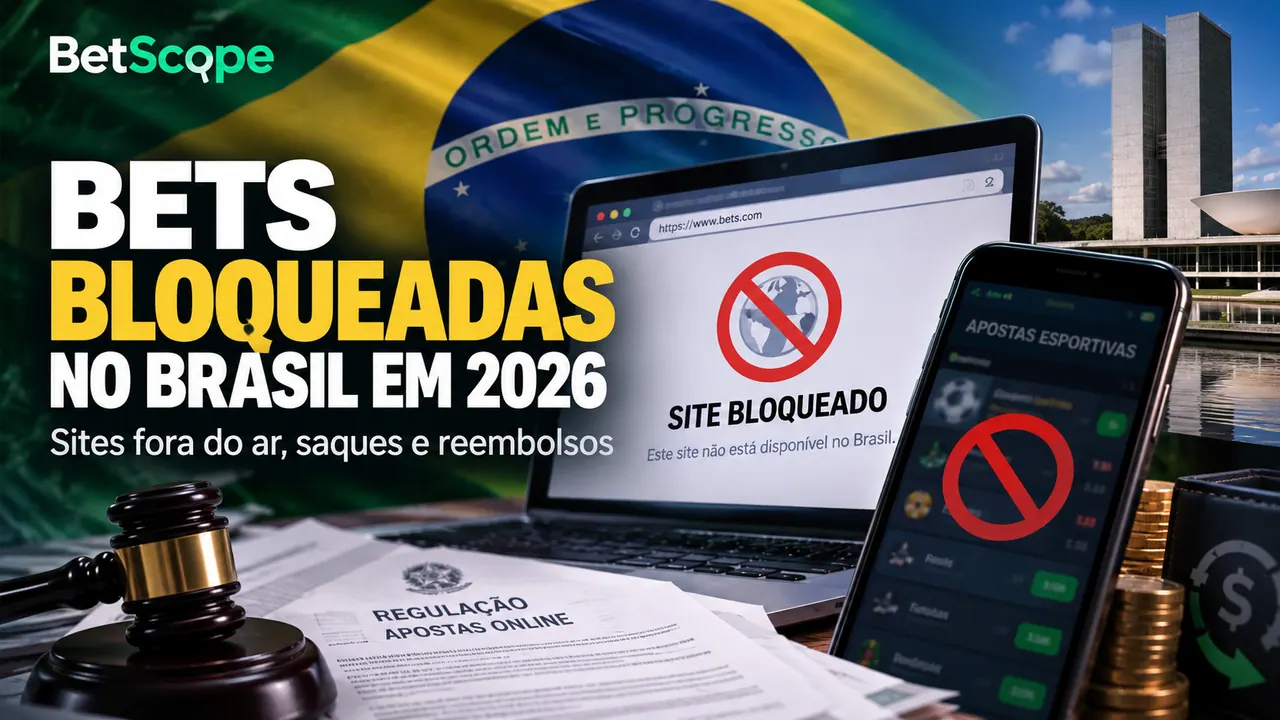 Blocked Bets in Brazil in 2026: Sites Offline, Withdrawals and Refunds